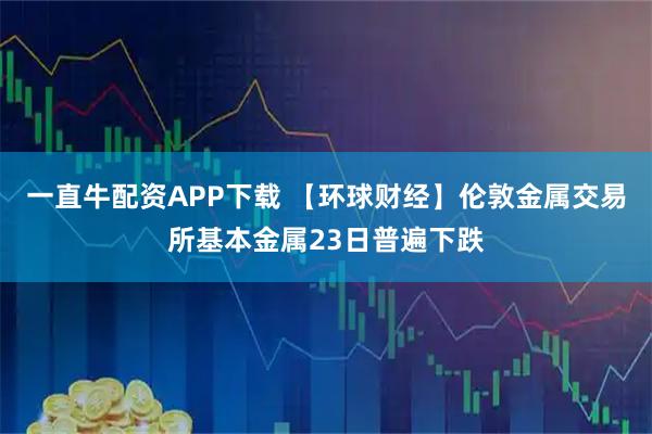 一直牛配资APP下载 【环球财经】伦敦金属交易所基本金属23日普遍下跌